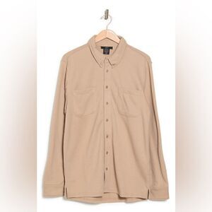 Jeff | The Kingsland Long Sleeve Piqué Button-Down Shirt